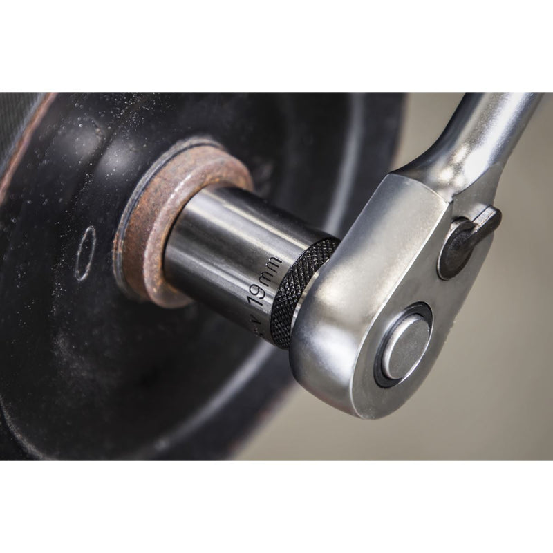 Sealey Premier Black Premier Black Lock-On Socket Set 1/2"Sq Drive 13pc AK2742B Sealey Premier Black - Dynamic Drive