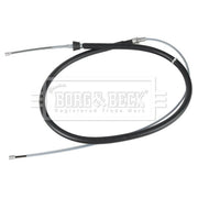 Borg & Beck Handbrake Cable Right Rear BKB3954