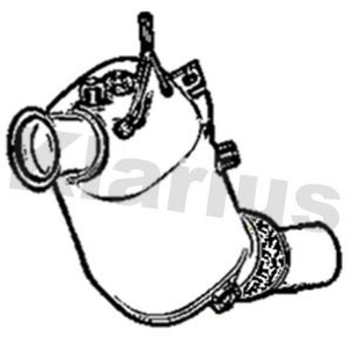Klarius Diesel Particulate Filter W/Cat T/A fits BMW X1 2012-2015