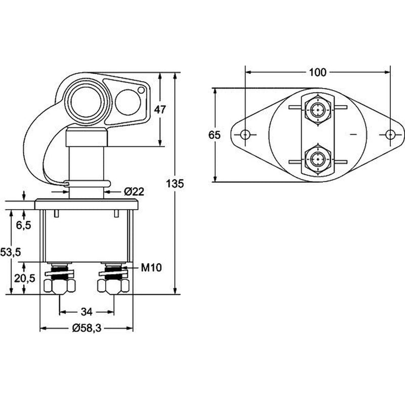 Hella Battery Master Switch
