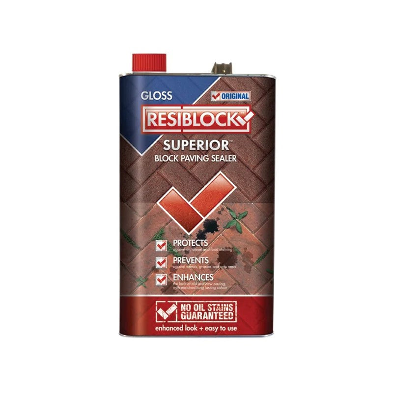 Everbuild Sika Resiblock Superior Original Gloss 5 litre - 116918