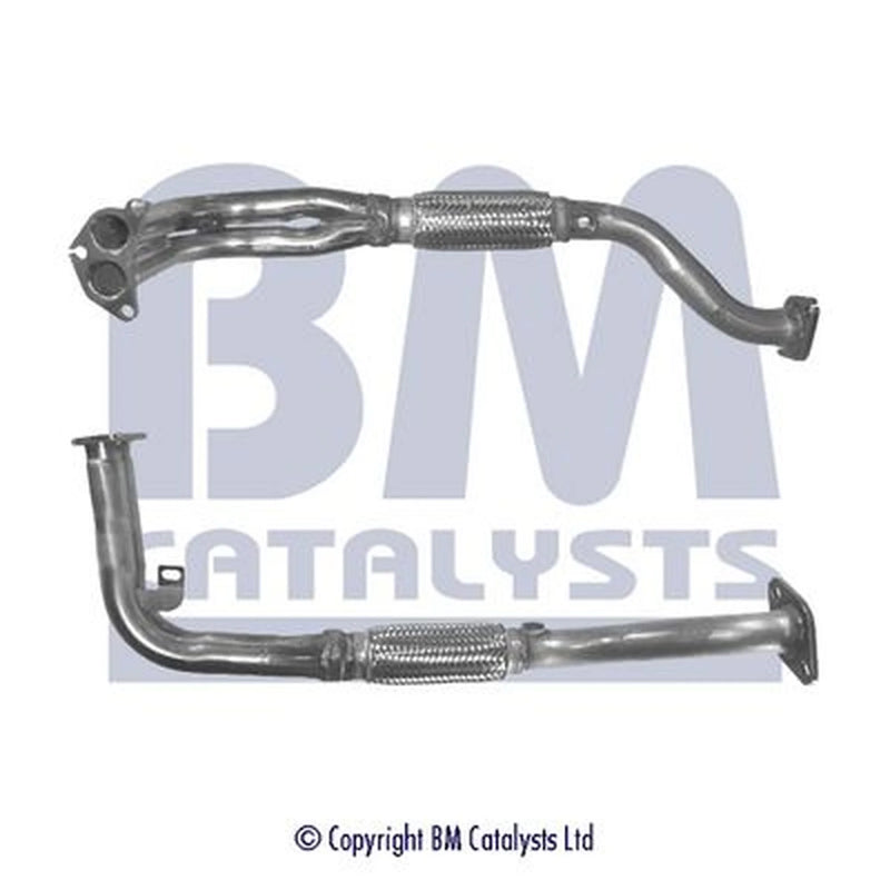 BM Catalysts Exhaust Pipe OD fits Hyundai Accent 1994-2000 1.3 1.5