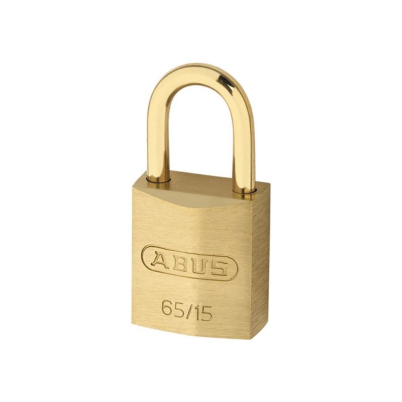 Abus Mechanical 65MB/15mm Solid Brass Padlock Carded ABUS Mechanical - Dynamic Drive