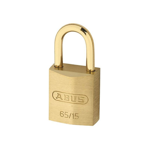 Abus Mechanical 65MB/15mm Solid Brass Padlock Carded ABUS Mechanical - Dynamic Drive