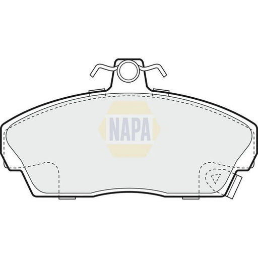 NAPA Front Brake Pad Set NBP1690