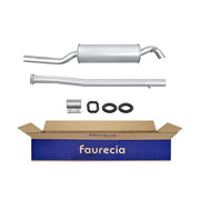 Hella End Silencer Rear fits BMW 3 1995-1999