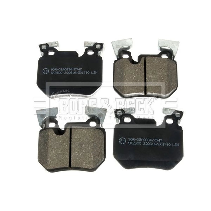 Borg & Beck Front / & Rear / Brake Discs & Pads fits BMW 1 2007-2013