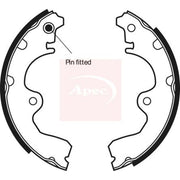 Apec Brake Shoe Set Axle Kit fits Toyota Corsa 1994-1999 1.5