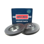 Borg & Beck Front & Rear Brake Discs & Pads fits Mazda CX-5 2011-2017 2.0 2.2