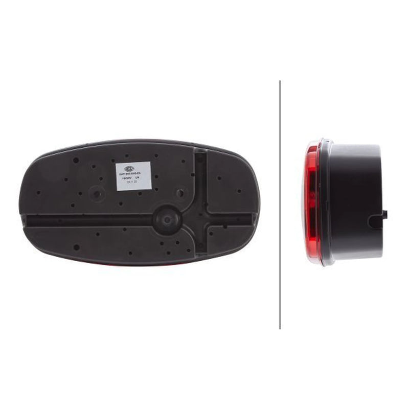 Hella Tail Light / Lamp R10W Left