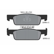 Textar Front Brake Pad Set 2244801