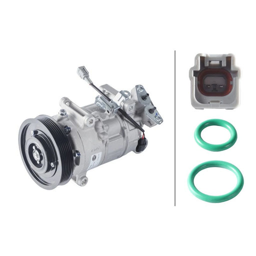 Hella Air Conditioning Compressor fits Renault Grand Scénic III 2009-2016