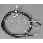 First Line Handbrake Cable Left Rear fits Hyundai Santa Fé II 2006-2012 2.2 2.7