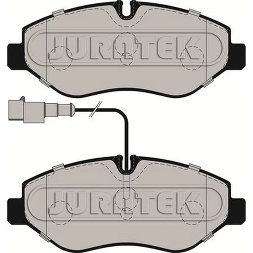 Juratek Front Brake Pad Set fits Nissan Cabstar 2006-2013