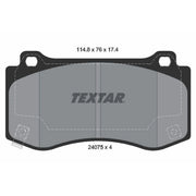 Textar Front Brake Pad Set 2407501