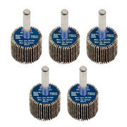 Sealey 25 x 20mm Abrasive Flap Wheel on 6mm Shaft Assorted Grit - Pack of 5 Sealey - Dynamic Drive