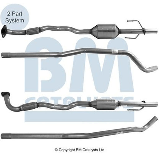 BM Catalysts Homologated Diesel Cat fits Opel Corsa C 2000-2009 1.7