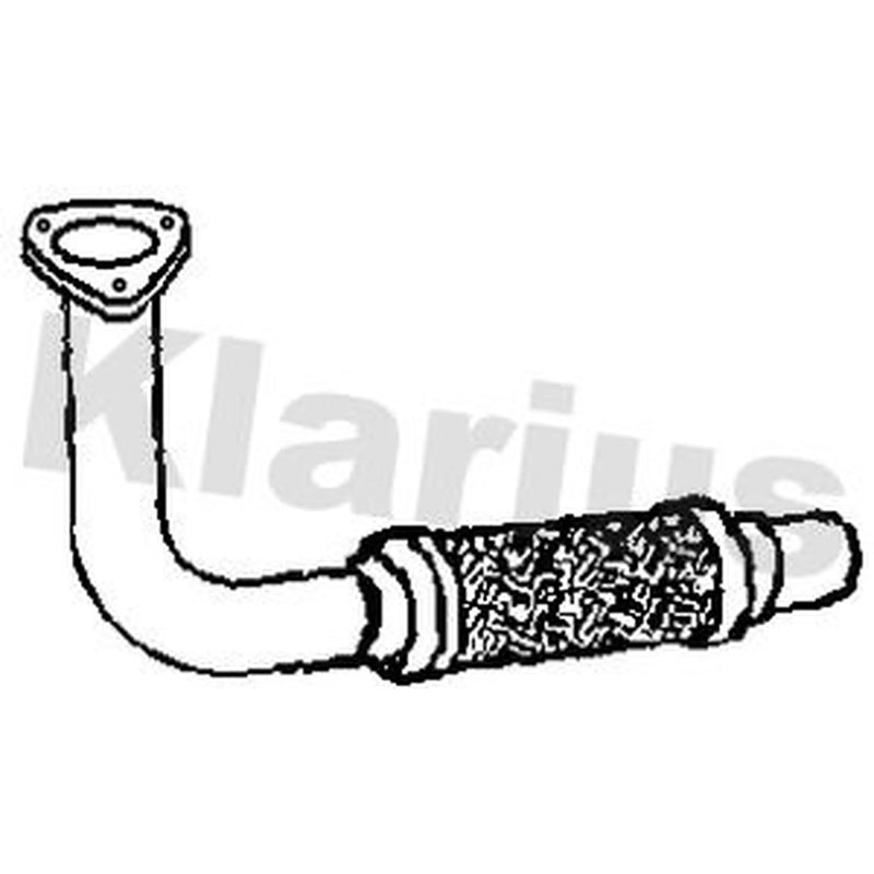 Klarius Exhaust Pipe OD fits Land Rover Defender 1998-2016 2.5