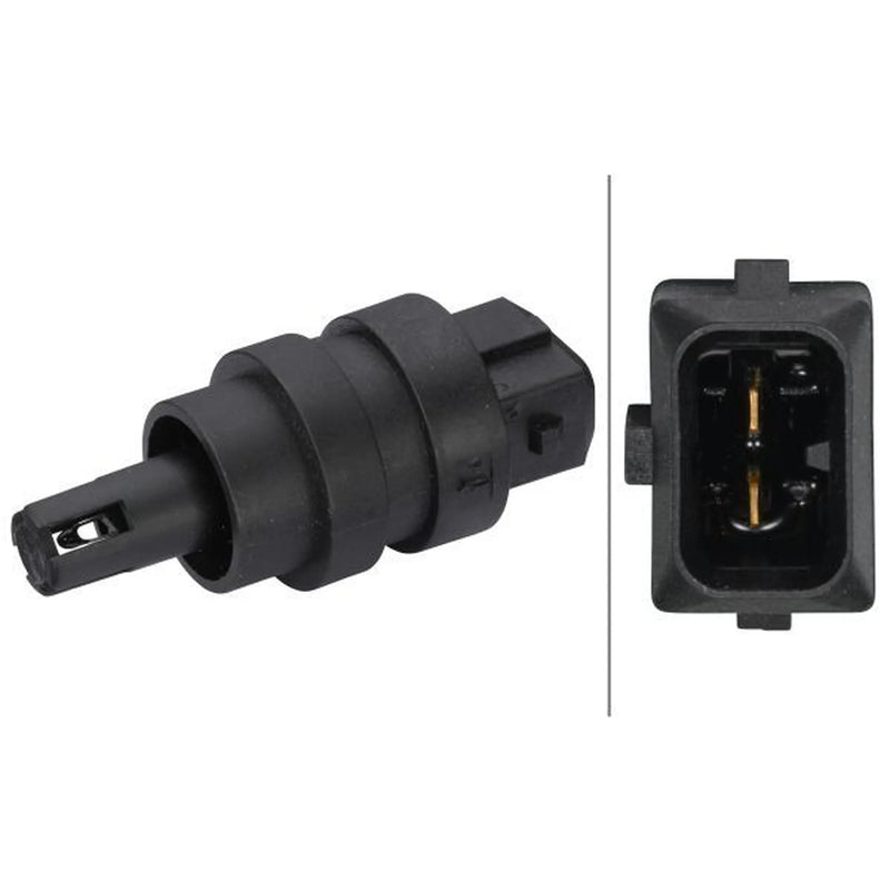 Hella Intake Air Temperature Sensor fits Audi Cabriolet B3 1995-2000 1.9