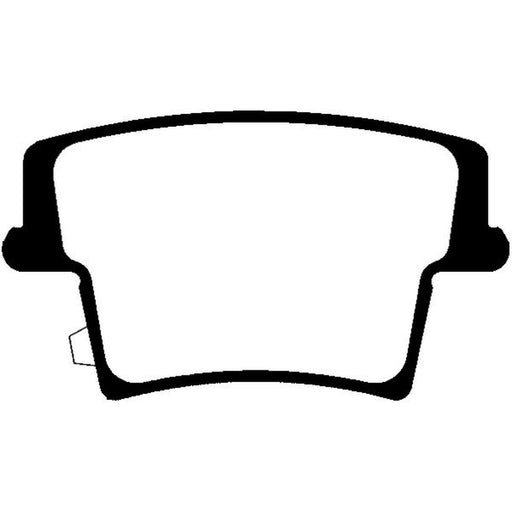 Abtex Rear Brake Pad Set fits Chrysler 300C 2004-2023 2.7 3.0 3.5 3.6 5.7 6.1