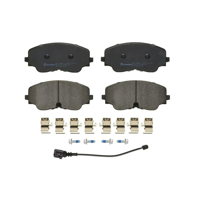 Brembo 4 x Front Brake Pad Set fits Audi A3 2020 on