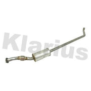 Klarius Box With Centre Pipe Centre fits Kia Picanto II 2011-2017 1.2