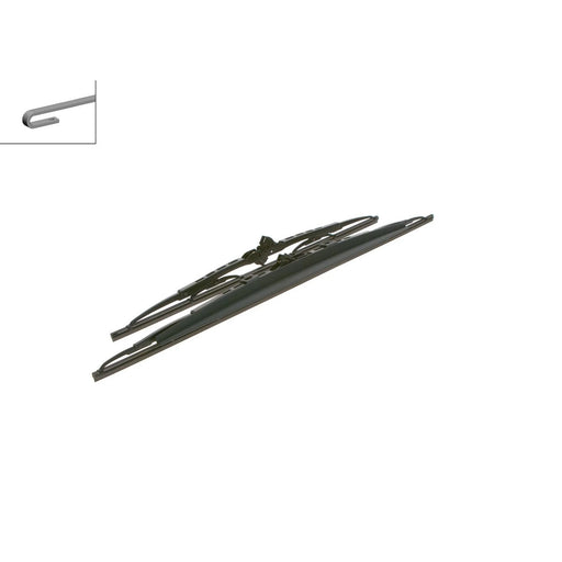 Bosch Front & Rear Super Plus Wiper Blade Set fits Land Rover Range Rover IV
