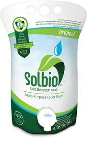 4x Solbio Organic Chemical Toilet Fluid Waste & Flush 1.6L x40 Doses Solbio - Dynamic Drive