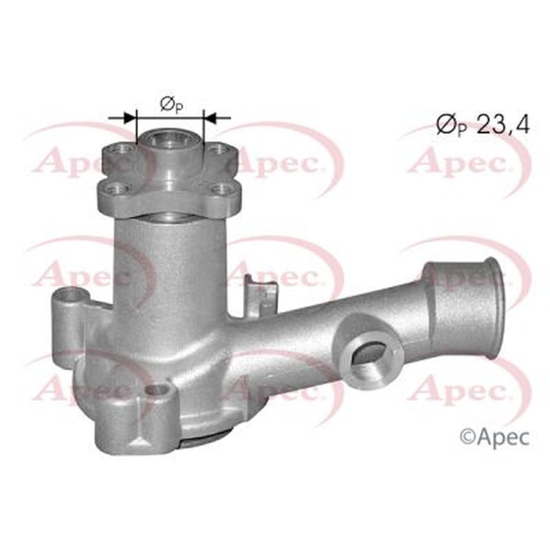 Apec Engine Cooling Water Pump fits Ford Capri 1974-1977 1.3