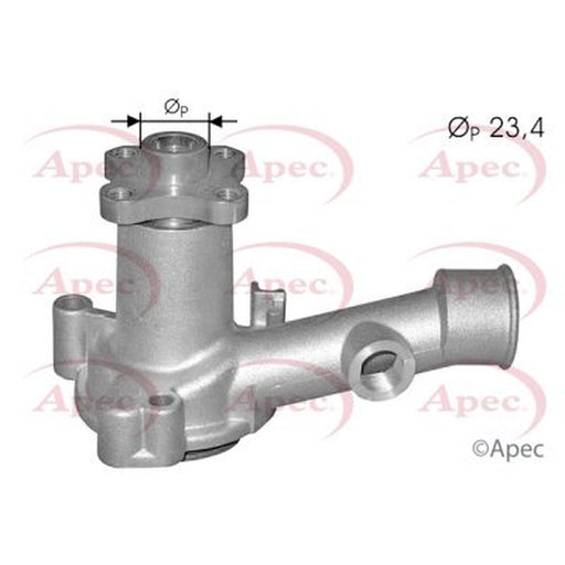 Apec Engine Cooling Water Pump fits Ford Capri 1974-1977 1.3