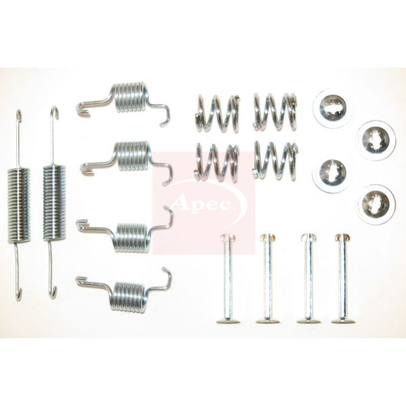 Apec Parking Brake Shoe Accessory Kit Rear fits Toyota Corolla Verso 2004-2009