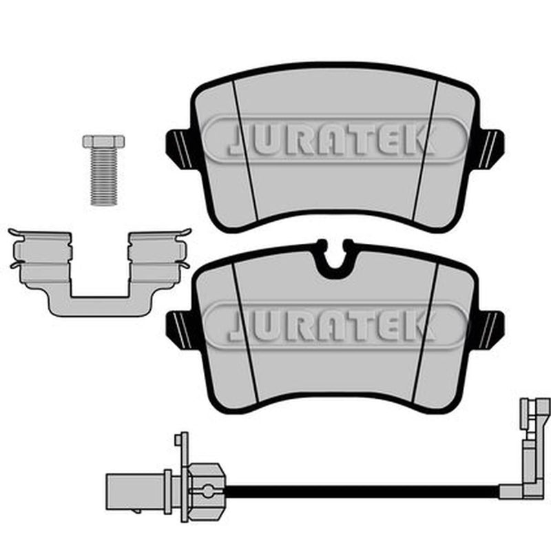 Juratek Rear Brake Pad Set fits Audi A4 B8 2012-2015