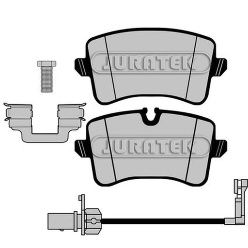 Juratek Rear Brake Pad Set fits Audi A4 B8 2012-2015