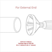 Sealey Internal & External 2-in-1 Deburring/Chamfer Tool Ø27-86mm DB06 Sealey - Dynamic Drive