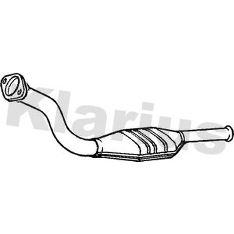 Klarius Catalyst Type Approved With Pipe Front fits Citroën Dispatch I 1999-2006