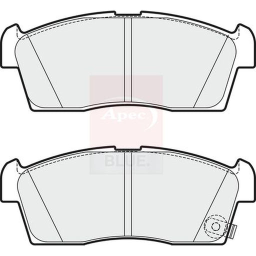 Apec Front Brake Pad Set fits Citroën C-Zero 2010-2011