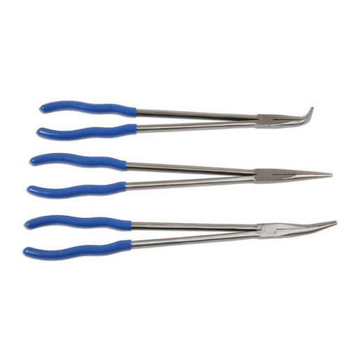 Laser Long Reach Plier Set 3pc 6684 Laser - Dynamic Drive