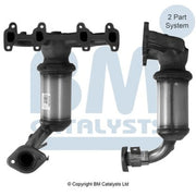 BM Catalysts Homologated Petrol Cat fits Ford Fiesta 1995-2002 1.3