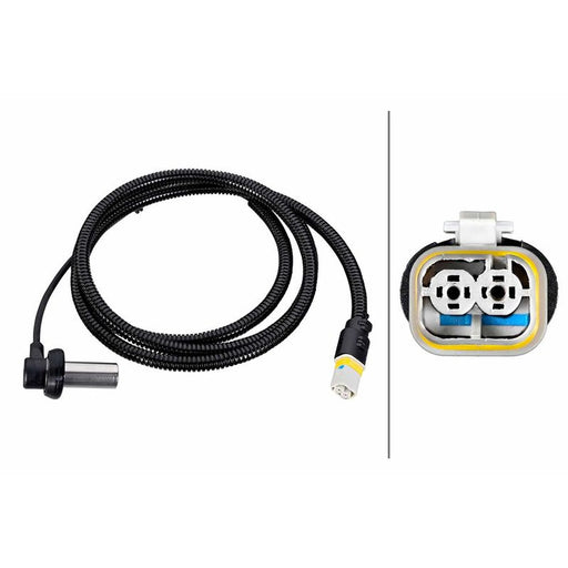 Hella ABS Wheel Speed Sensor Rear Left fits Man Tga 2000-2012