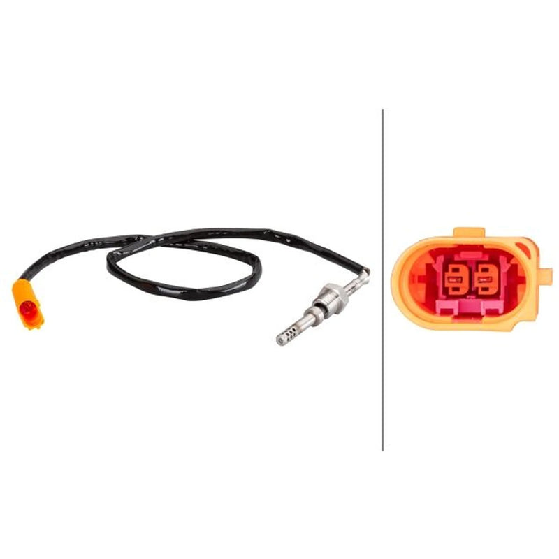 Hella Exhaust Gas Temperature Sensor after soot par fits VW California T5 Camper