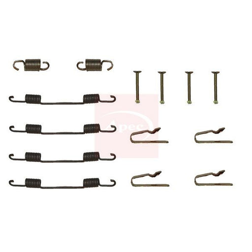 Apec Brake Shoe Accessory Kit Rear fits Daihatsu Charade 1977-1983 1.0