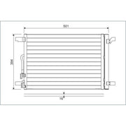 Valeo Air Conditioning Condenser 814301