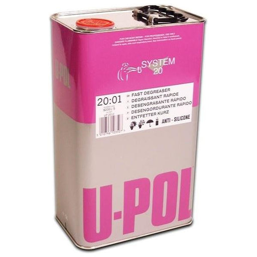 U-Pol Fast Solvent Based Degreaser 5 Litre Tin U-Pol - Dynamic Drive