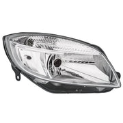 Hella Headlight Headlamp PY21W Right fits Skoda Fabia II 2006-2014