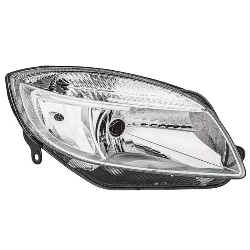Hella Headlight Headlamp PY21W Right fits Skoda Fabia II 2006-2014