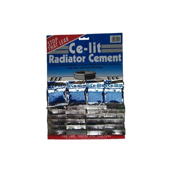 Ce-Lit Radiator Cement Sachets - Display Card Of 24 Ce-Lit  - Dynamic Drive
