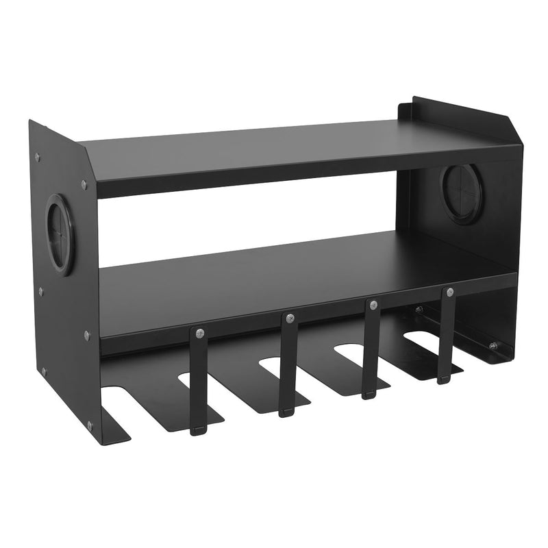 Sealey Power Tool Storage Rack PTSR5 Wall Mounted Store upto 5 Tools Sealey  - Dynamic Drive