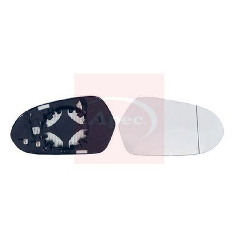 Apec Exterior Wing Mirror Glass Right fits Audi A6 Allroad C7 2012-2018 3.0