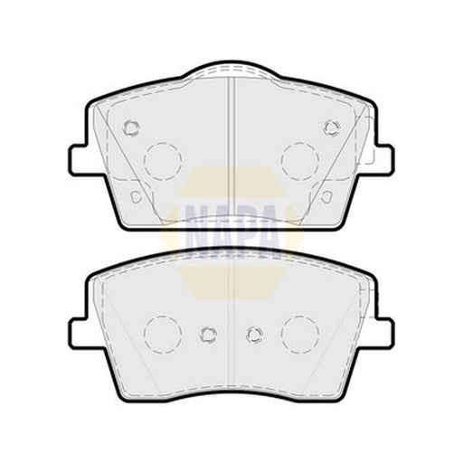 NAPA Front Brake Pad Set NBP1910