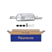 Hella End Silencer Rear fits Opel Astra G 1998-2005 1.8 2.0